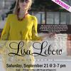 For Lisa Lebow boutique in Sausalito, CA - I refreshed the logo, created collateral (bag labels, window decals), and Grand Opening promo materials.